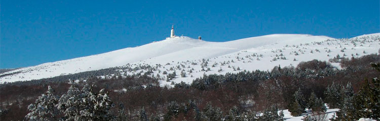 Le ventoux enneig